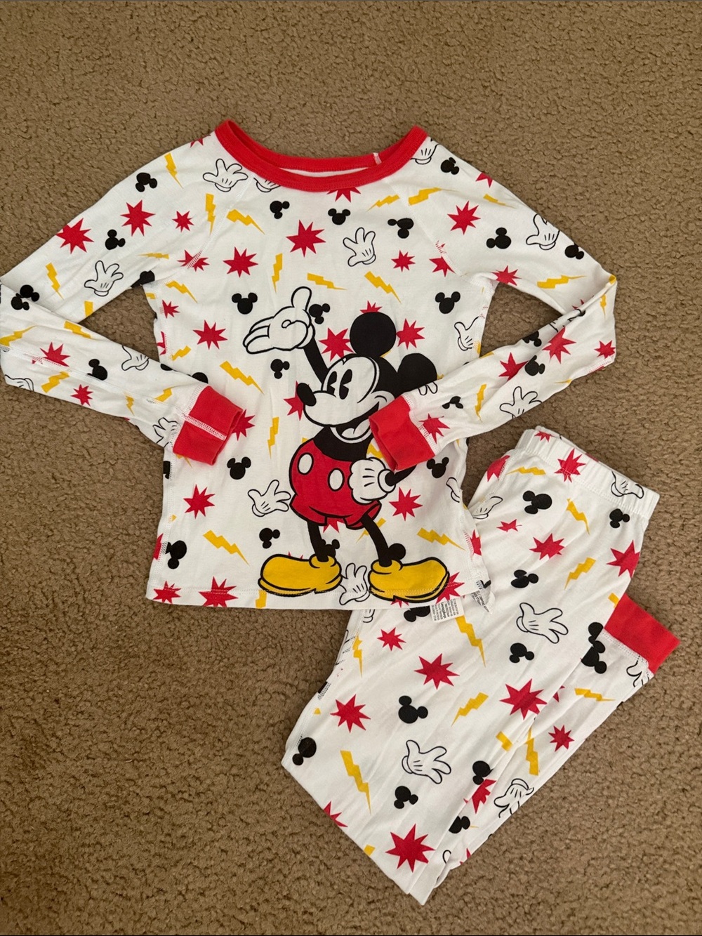 Disney Mickey Mouse Kids Pajama Set